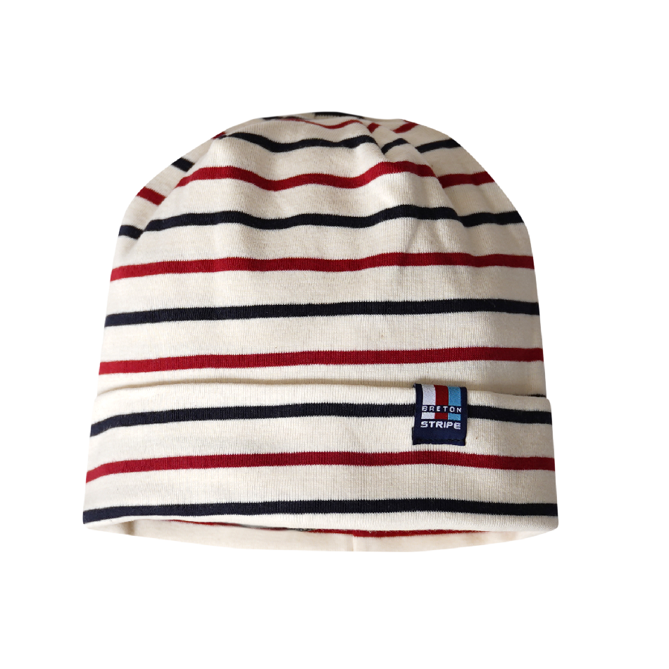 Breton Stripe Tulip Red Bonnet