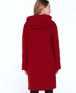 London Tradition Duffle Coat Bright Red - Afbeelding 3